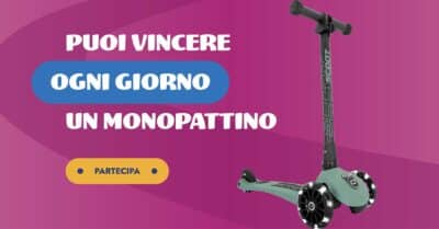 Vinci un monopattino al giorno con Danone Kids