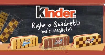 astucci Kinder omaggio