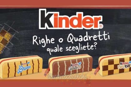 astucci Kinder omaggio