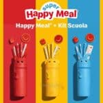 Kit scuola McDonald’s 2026 con l’Happy Meal