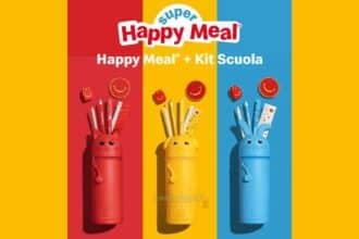 Kit scuola McDonald’s 2026 con l’Happy Meal