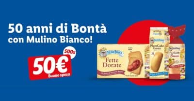 Concorso Lidl “50 anni di bontà”