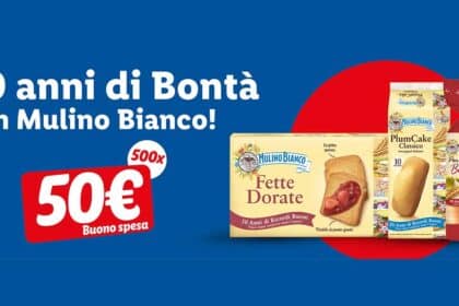 Concorso Lidl “50 anni di bontà”