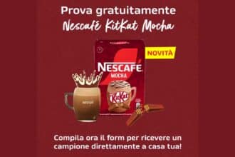Campioni omaggio Nescafé KitKat Mocha