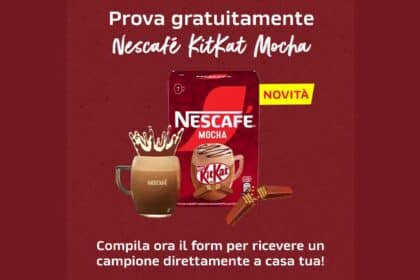 Campioni omaggio Nescafé KitKat Mocha