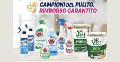 Cashback “CAMPIONI DEL PULITO, RIMBORSO GARANTITO”