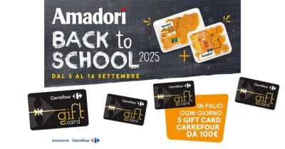 Concorso Amadori “Back to school 2025”
