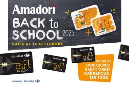 Concorso Amadori “Back to school 2025”
