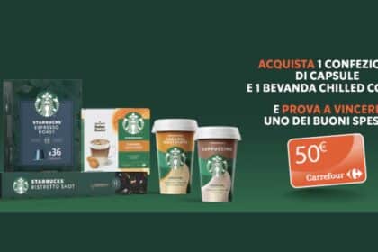 Concorso Starbucks da Carrefour