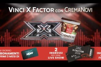 Concorso Vinci X Factor con Crema Novi