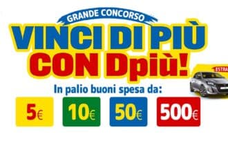 Concorso Vinci di più con Dpiù