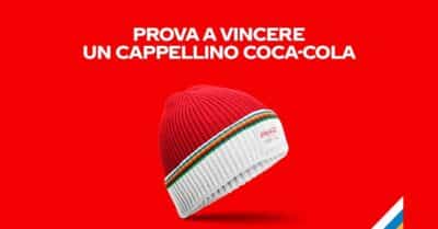 Prova a vincere un cappellino Coca-Cola