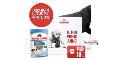 Richiedi gratis il kit di benvenuto Royal Canin per cuccioli