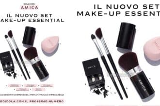 Set make-up essential in edicola con Amica ottobre 2025