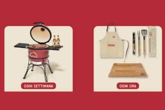 Concorso Birra Moretti Griglia Gusta e Vinci barbecue professionale e gadget grigliata instant win
