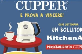 concorso Cupper 2026 instant win bollitore KitchenAid cofanetto viaggio Boscolo