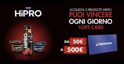 “Vinci una gift card con Hipro”