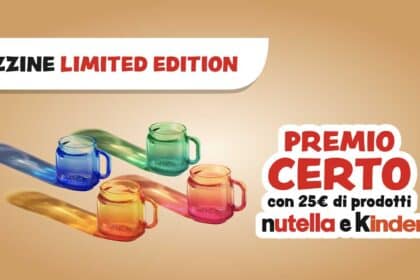 Tazzine Nutella premio certo 2025