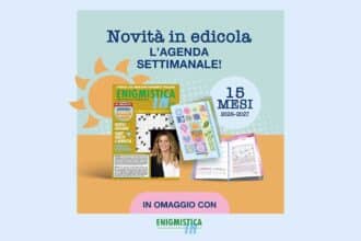 Agenda 15 mesi 2026-2027 in regalo con Enigmistica IN