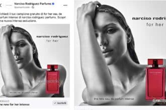 Campioni omaggio Narciso Rodriguez for her eau de parfum intense
