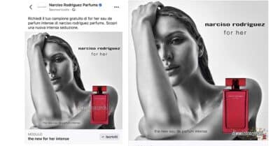 Campioni omaggio Narciso Rodriguez for her eau de parfum intense