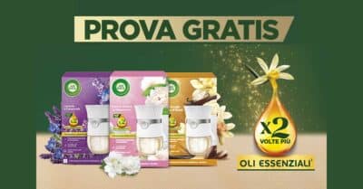 Cashback AirWick "Acqua&Sapone rimborso