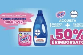 Cashback “Germi e Macchie Game Over”
