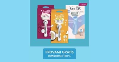 Cashback Venus ti rimborsa 2026