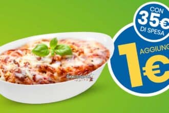 Eurospin pirofila bianca in vetro