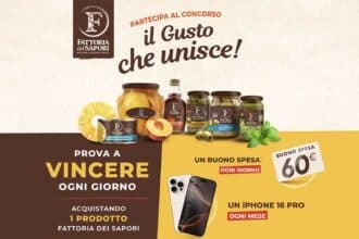 Concorso "Il gusto che unisce" Fattoria dei sapori