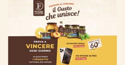 Concorso "Il gusto che unisce" Fattoria dei sapori