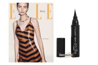 Rougj Eyeliner Nero Waterproof allegato con Elle di novembre