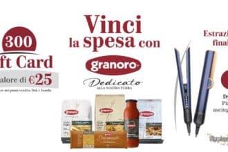 Vinci la spesa con Granoro-Megamark