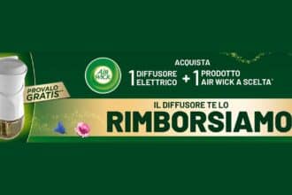 Diffusore elettrico Air Wick da Tigotà per il cashback fino a 3,99 euro