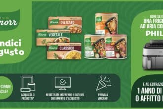 concorso Knorr Prendici Più Gusto 2026 friggitrice ad aria voucher mutuo affitto instant win