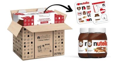 Offerta Black Friday Amazon: Bi-Pack Nutella 750g a 13,90€
