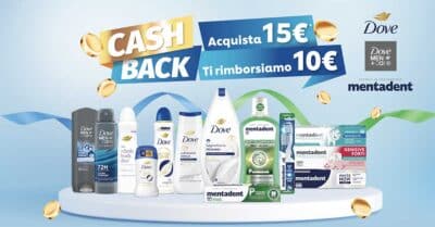 Cashback Dove Mentadent 2025