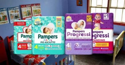 Con Pampers puoi vincere un sacco a pelo peluche