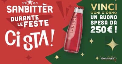Concorso “Vinci la spesa con Sanbittèr”