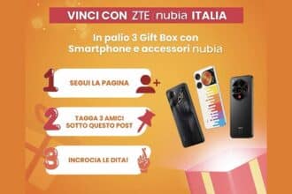 Concorso ZTE nubia: vinci smartphone e accessori