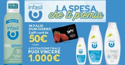 Concorso Infasil La Spesa che ti Premia Decò