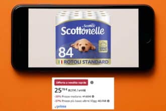 Scottonelle 84 rotoli a prezzo bomba