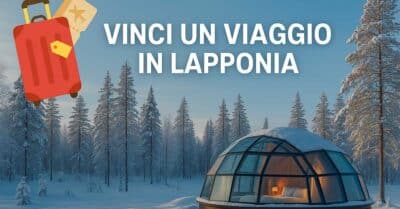 Vinci un viaggio in Lapponia