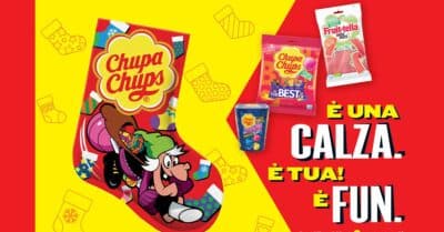 Calza della Befana Chupa Chups GRATIS