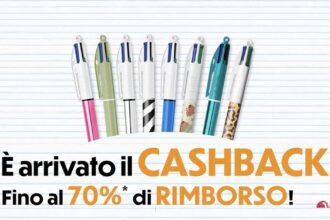 cashback BIC 4 Colori rimborso fino al 70% penna 4 colori 2026