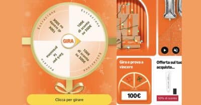 Concorso Amazon: gira la ruota