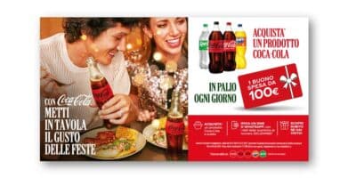 Concorso Coca-Cola “Metti in tavola il gusto delle feste”: vinci gift card da 100€