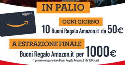 Vinci buoni Amazon con il concorso Autogrill