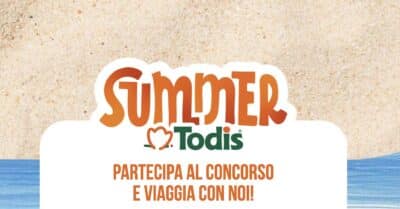 Concorso Summer Todis 2026 con casse Bluetooth e voucher viaggio in palio acquistando gelati Loving