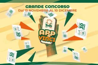 Concorso Todis App&Vinci: 500 buoni spesa da 30€ in palio